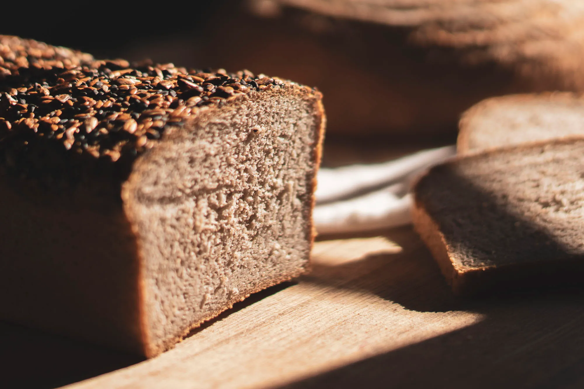 Pan artesanal sin gluten de masa madre