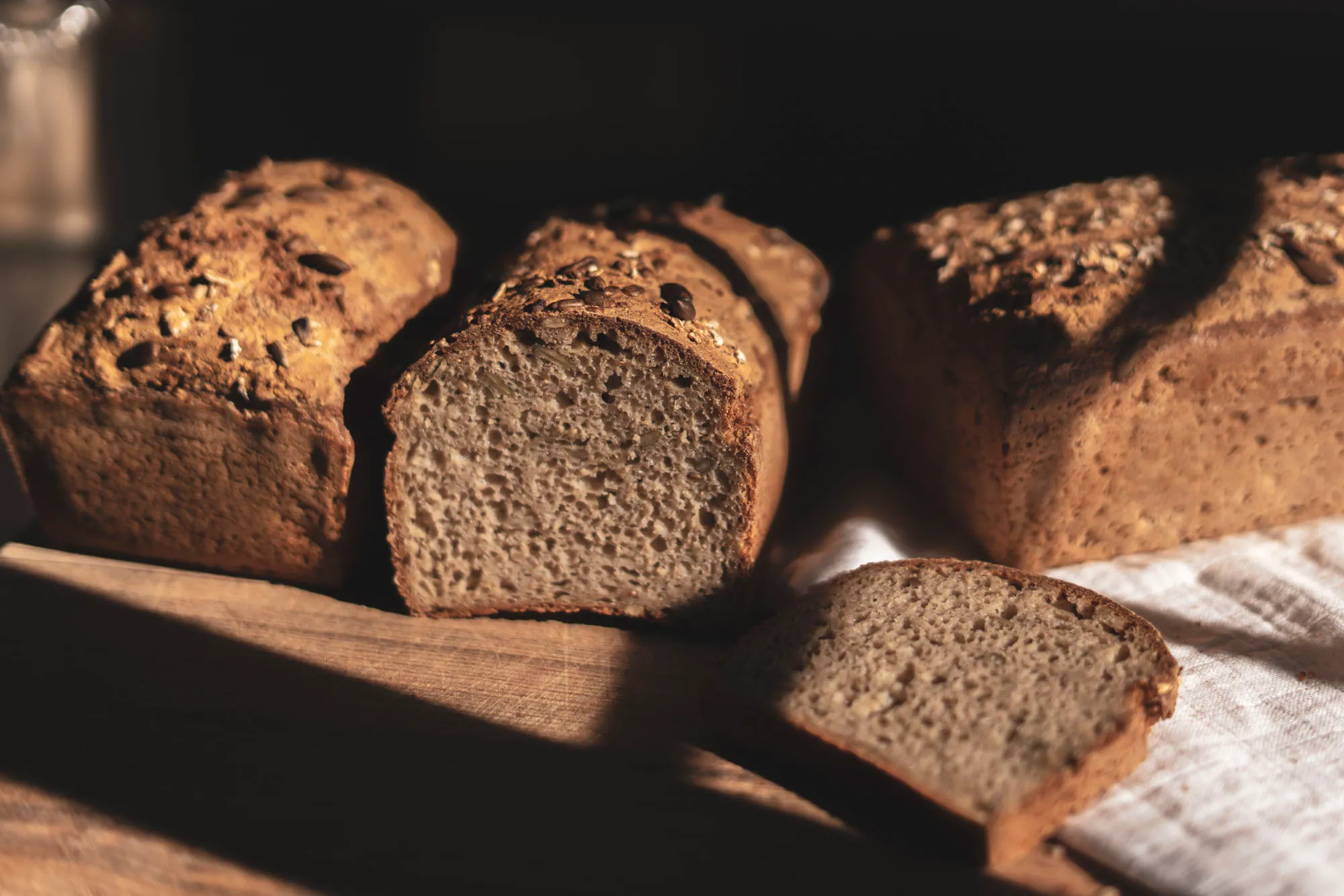 Pan artesanal sin gluten de masa madre