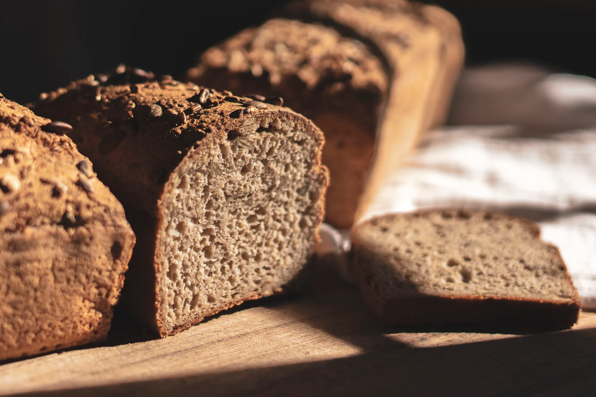 Pan artesanal sin gluten de masa madre