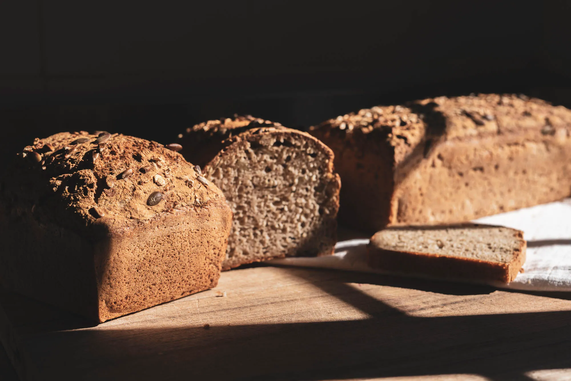 Pan artesanal sin gluten de masa madre