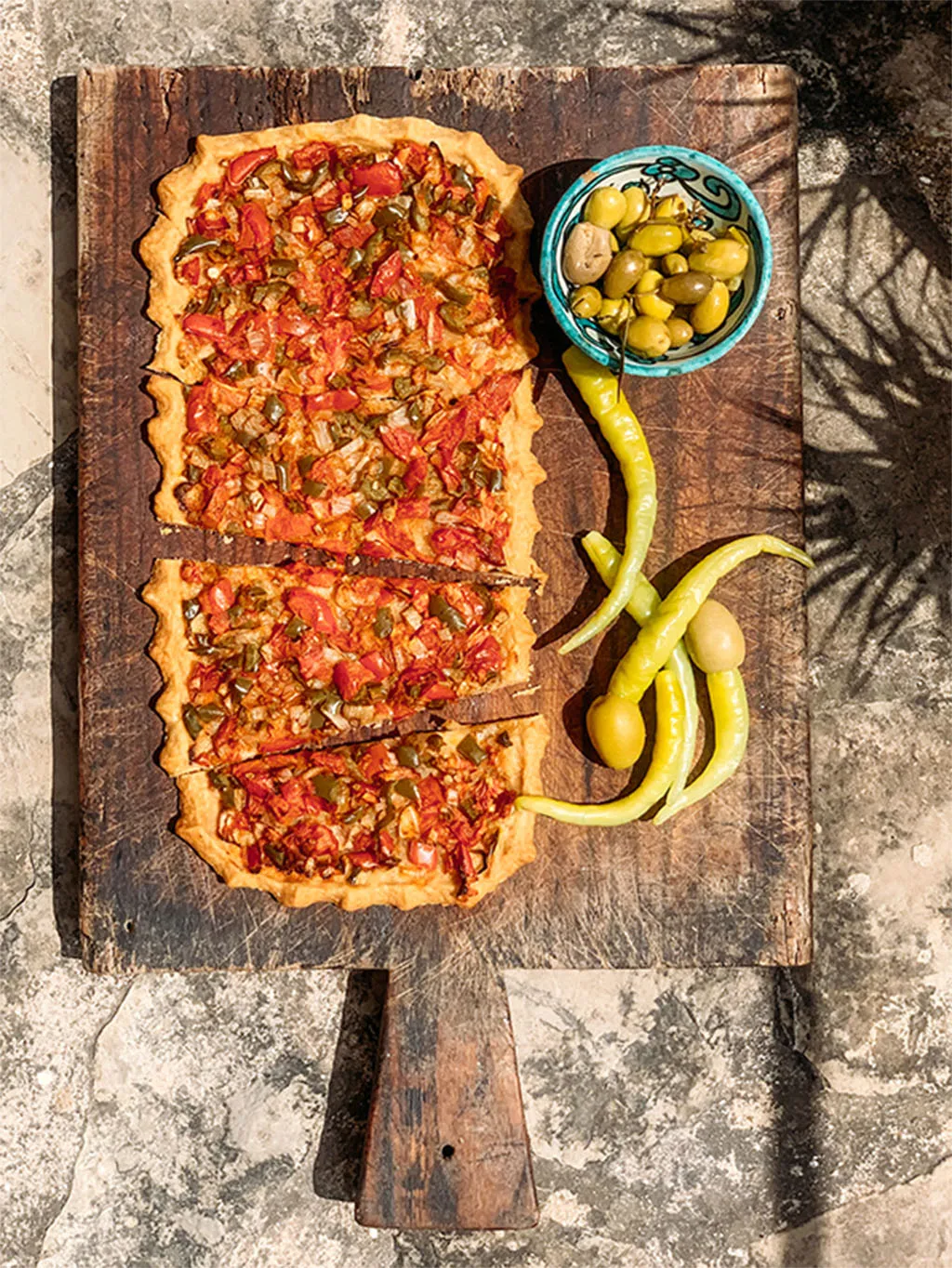 Plato de cocina consciente y de temporada
